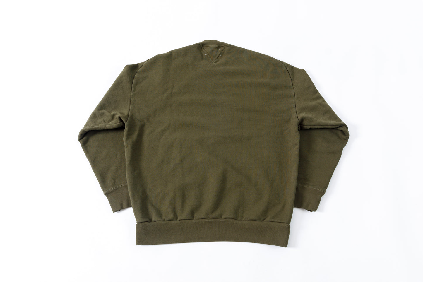 WONDER ROOM WWH-002 "WHALE" Crewneck Sweat - Olive