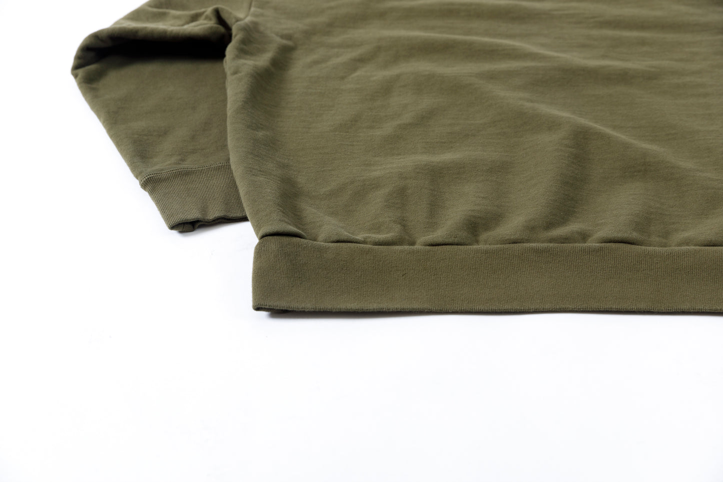 WONDER ROOM WWH-002 "WHALE" Crewneck Sweat - Olive