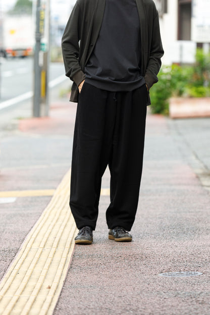 WONDER ROOM / WEG-003 "EGG" Sweat Slacks - Black