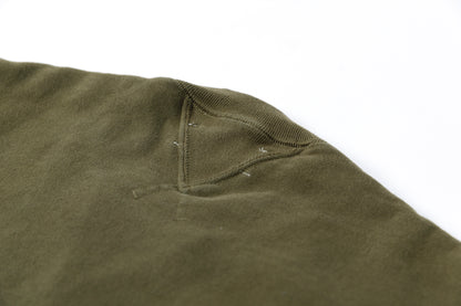 WONDER ROOM WWH-002 "WHALE" Crewneck Sweat - Olive