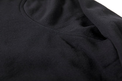 WONDER ROOM / WEG-001 "EGG" Double pocket hoodie - Black