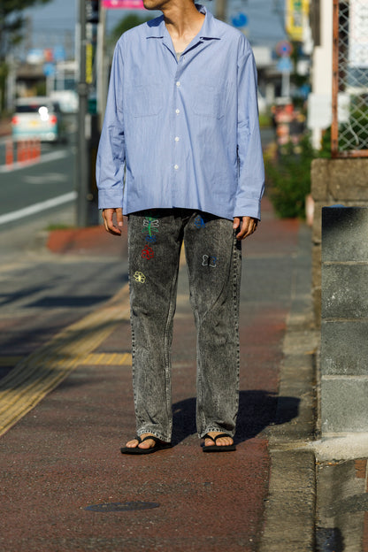 MOJITO / ABSHINTH SHIRT_Bar.3.0_muso - Blue
