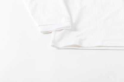 MOUT RECON TAILOR / MT1810 BLUR LOGO LONG SLEEVE T-SHIRT - White