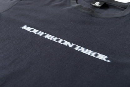 MOUT RECON TAILOR / MT1810 BLUR LOGO LONG SLEEVE T-SHIRT - Black