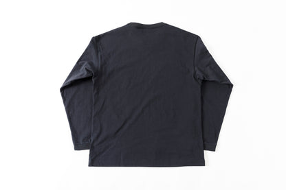 MOUT RECON TAILOR / MT1810 BLUR LOGO LONG SLEEVE T-SHIRT - Black