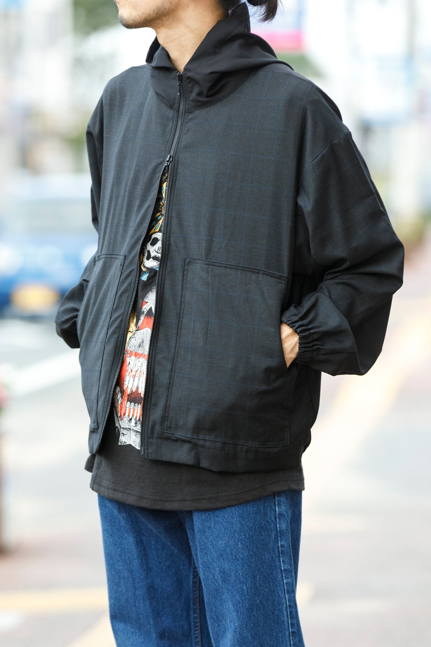 CHANGES / CH5053 Remake Hoodie(Slacks Type)