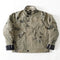 山内 25221 / 3wayシールドコットン・ジップジャケット - khaki × arimatsu black