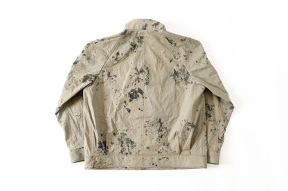 山内 25221 / 3wayシールドコットン・ジップジャケット - khaki × arimatsu black