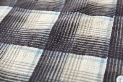 MOJITO / ABSHINTH SHIRT_cotton flannel plaid - Gray