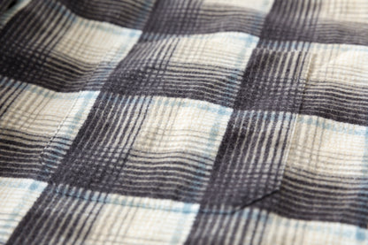 MOJITO / ABSHINTH SHIRT_cotton flannel plaid - Gray