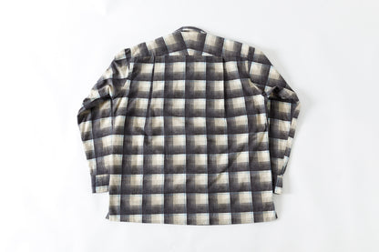 MOJITO / ABSHINTH SHIRT_cotton flannel plaid - Gray