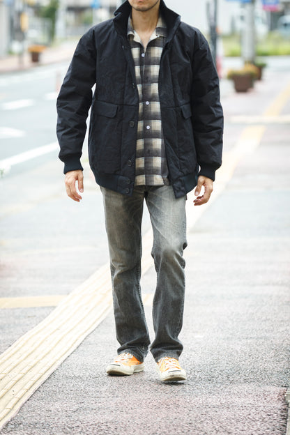 MOJITO / ABSHINTH SHIRT_cotton flannel plaid - Gray