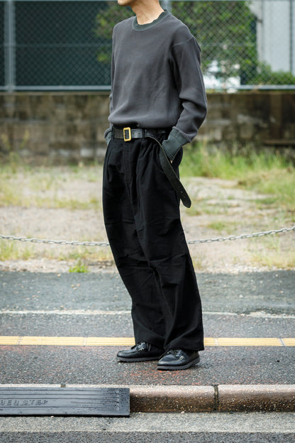 Willow Pants P-023_Black fleece