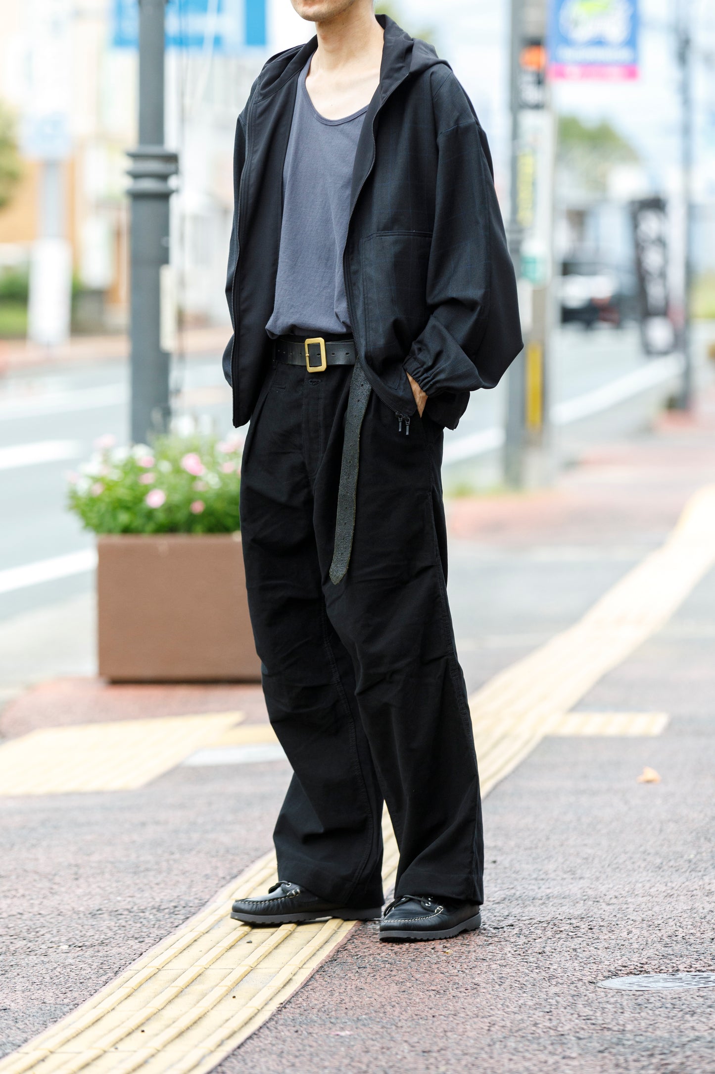 Willow Pants P-023_Black fleece
