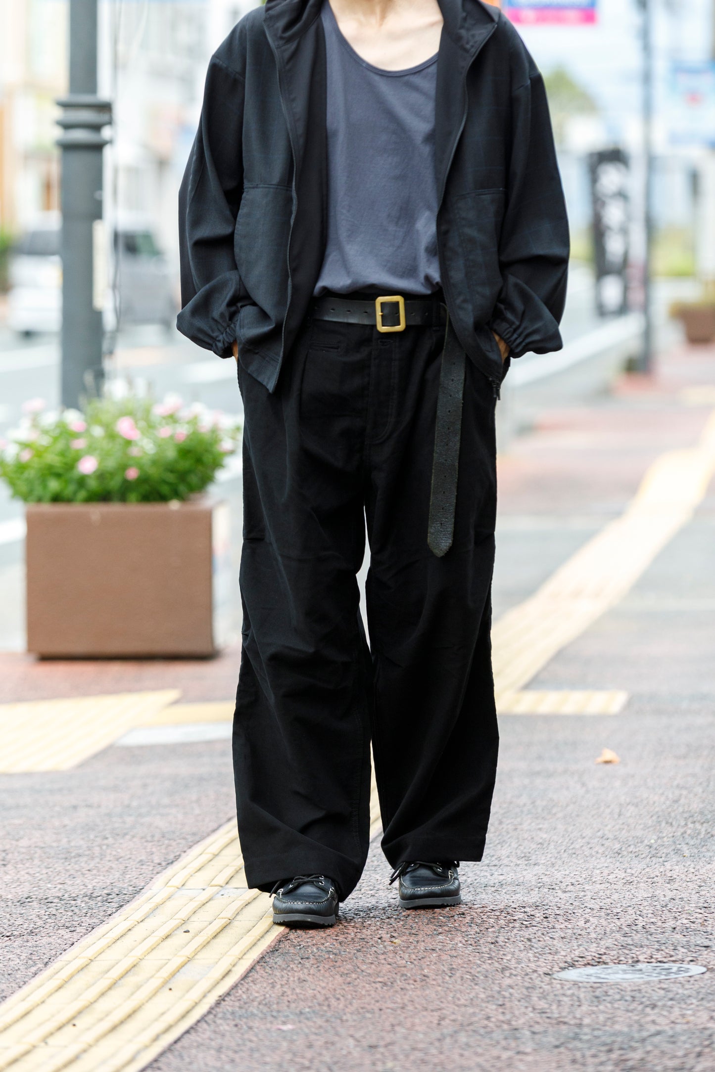 Willow Pants P-023_Black fleece