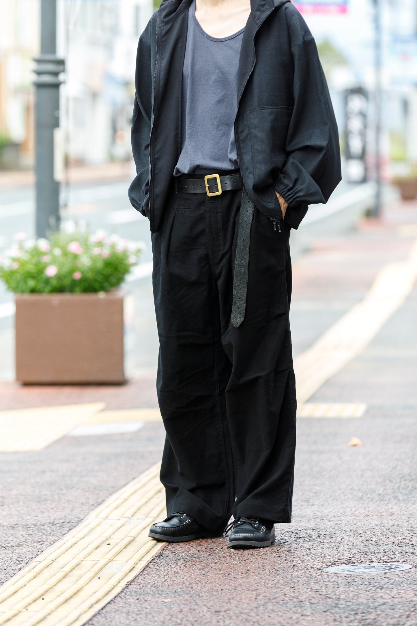 Willow Pants P-023_Black fleece