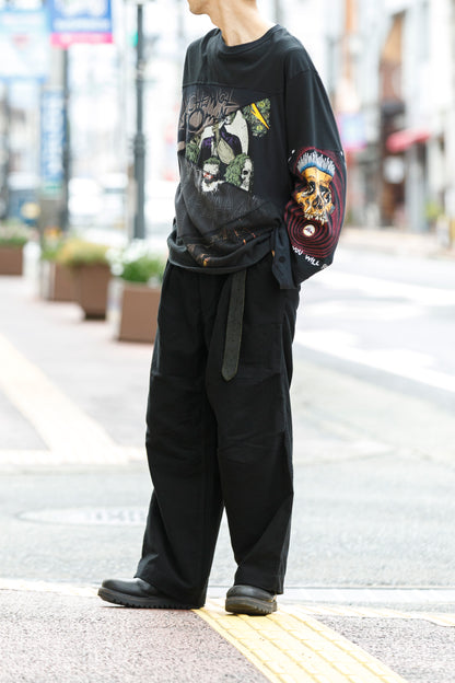 Willow Pants P-023_Black fleece