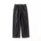 SARTO / EMBROIDERY DENIM PANTS - WASHED BLACK
