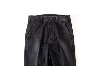 SARTO / 252-20003 EMBROIDERY DENIM PANTS - WASHED BLACK