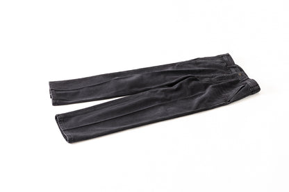 SARTO / EMBROIDERY DENIM PANTS - WASHED BLACK