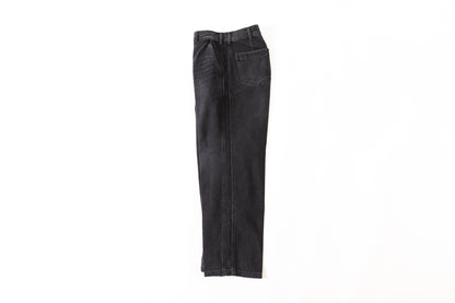 SARTO / 252-20003 EMBROIDERY DENIM PANTS - WASHED BLACK
