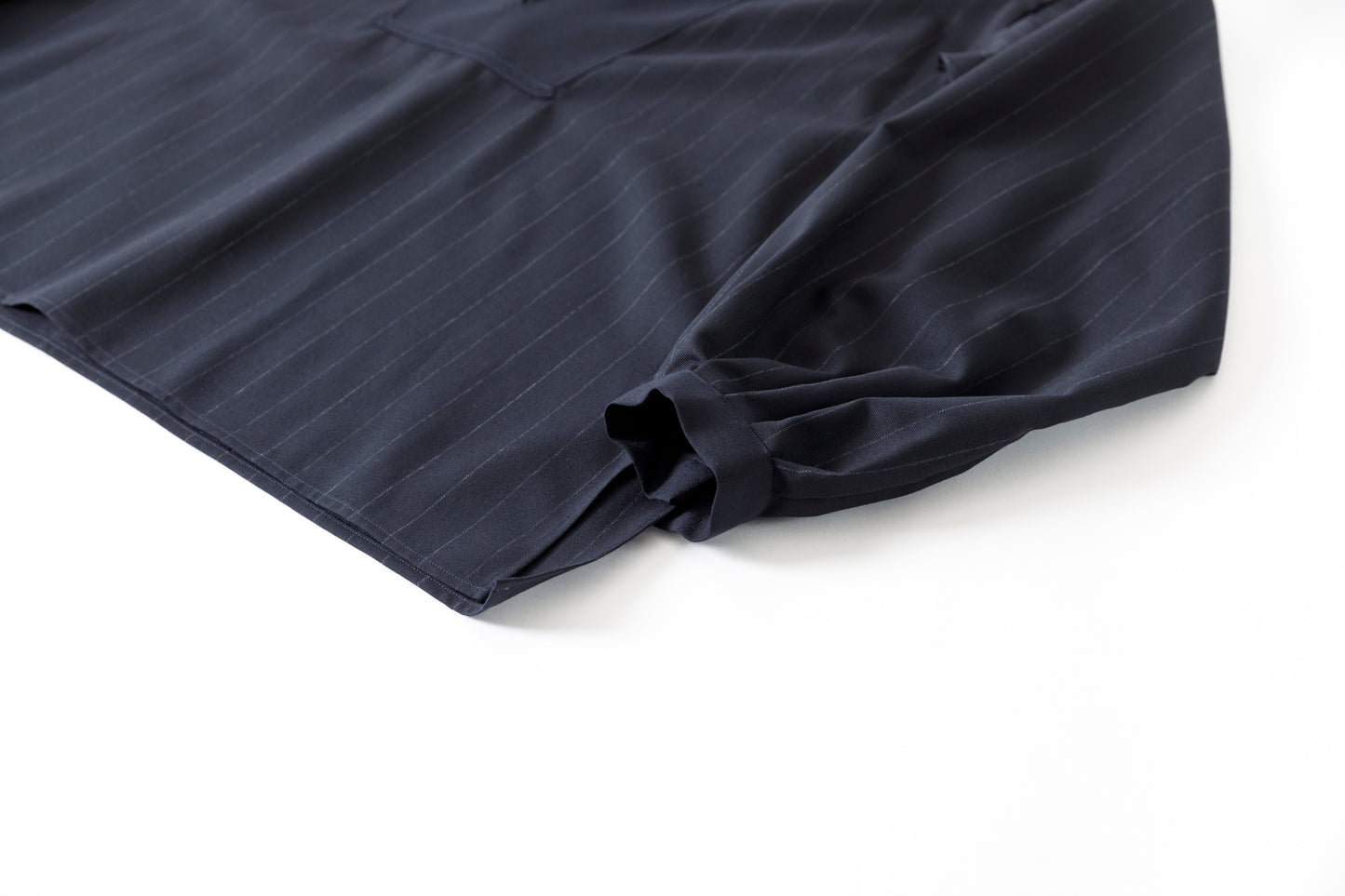 SARTO / 242-13001  SKIPPER PULL OVER(HARD TWISTED WOOL) - NAVY CHALK STRIPE