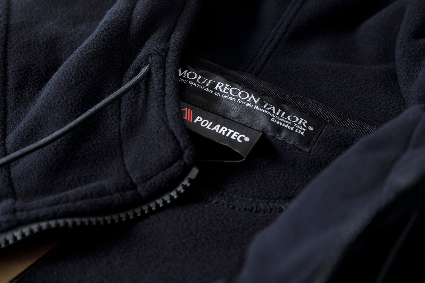 MOUT RECON TAILOR / MT1803 MOUT WIND PRO FULL ZIP FIELD HOODIE - Black
