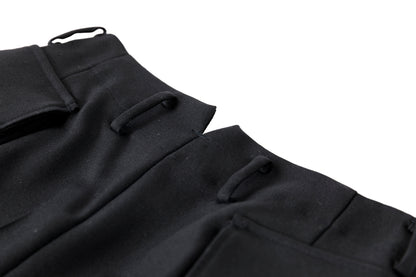 SARTO / 252-12001 CARGO PANTS(DRY WOOL TWILL) - BLACK