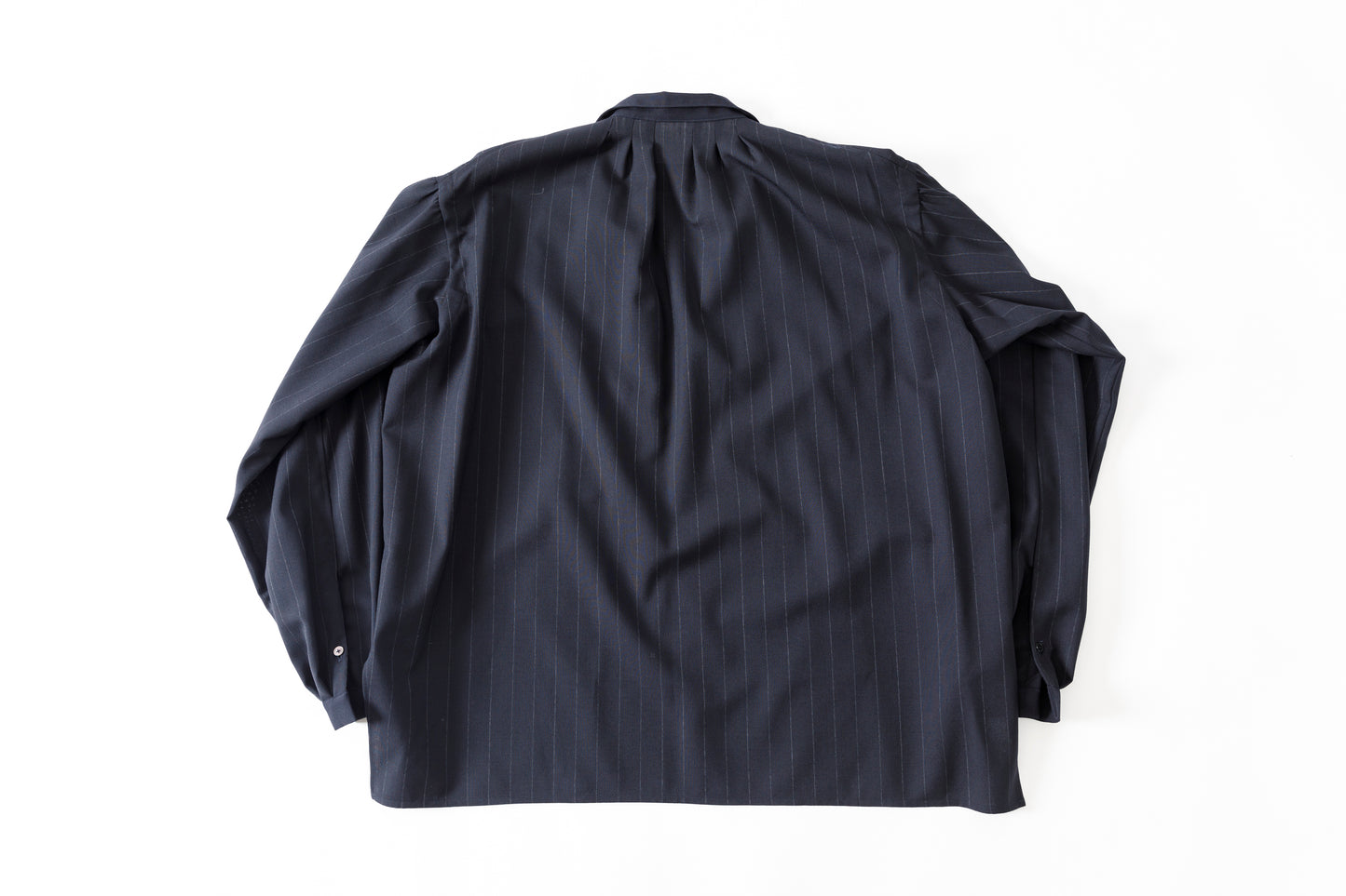 SARTO / 242-13001  SKIPPER PULL OVER(HARD TWISTED WOOL) - NAVY CHALK STRIPE