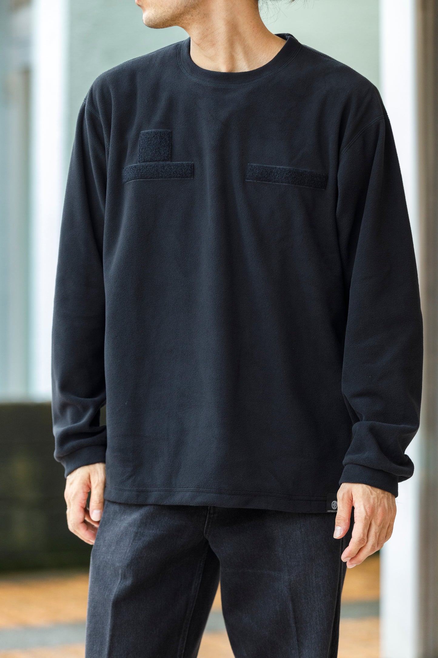 MOUT RECON TAILOR / MT1808 MOUT LIGHT THERMAL CREW NECK - Black