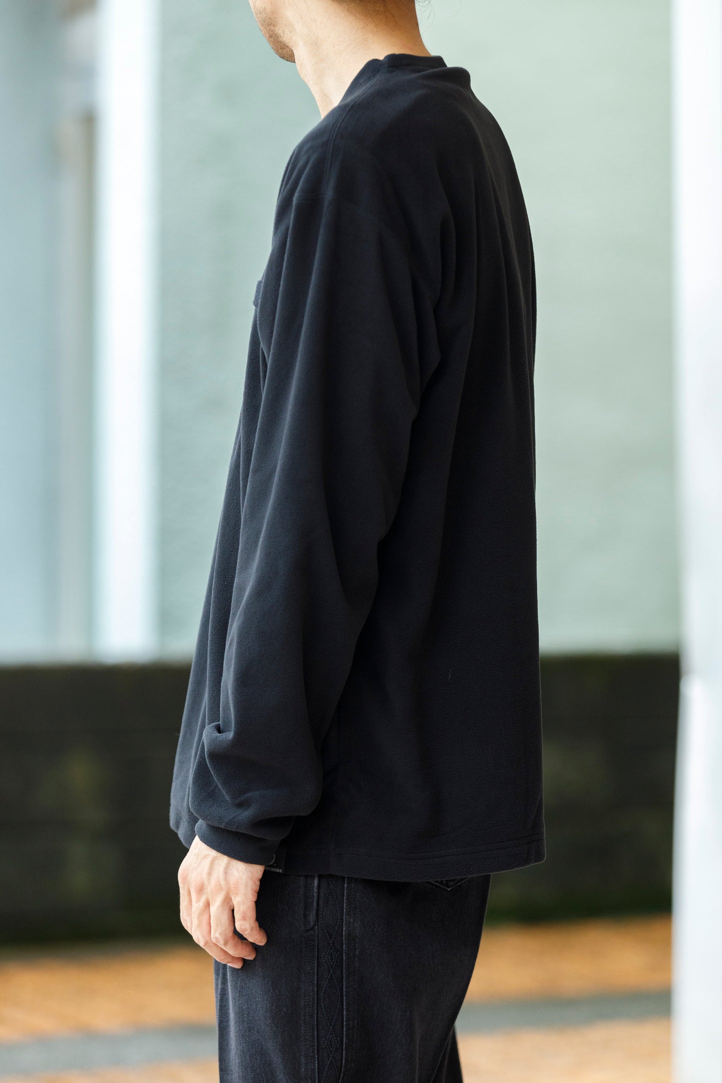 MOUT RECON TAILOR / MT1808 MOUT LIGHT THERMAL CREW NECK - Black