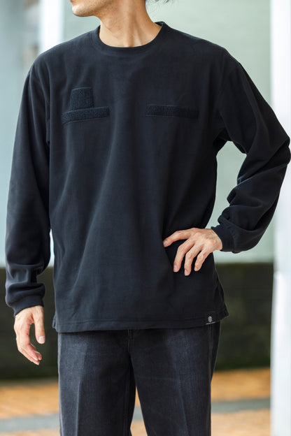 MOUT RECON TAILOR / MT1808 MOUT LIGHT THERMAL CREW NECK - Black
