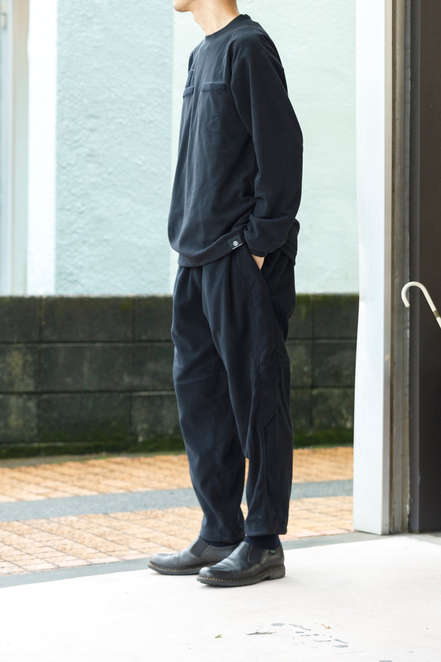 MOUT RECON TAILOR / MT1808 MOUT LIGHT THERMAL CREW NECK - Black