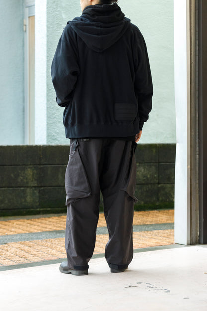 MOUT RECON TAILOR / MT1803 MOUT WIND PRO FULL ZIP FIELD HOODIE - Black