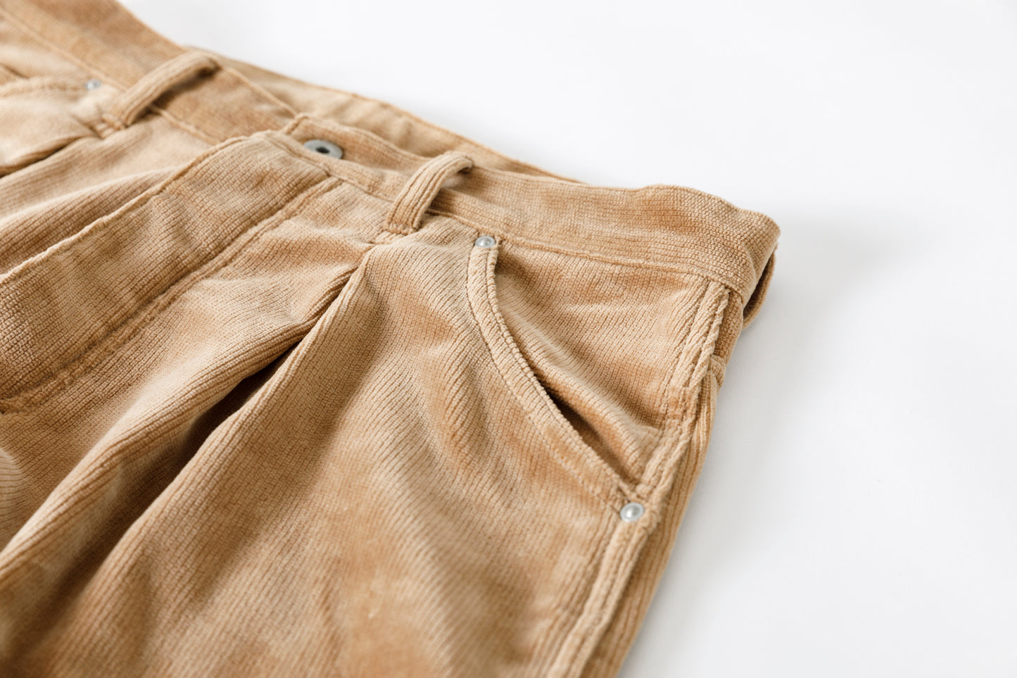 Willow Pants P-035_Beige Corduroy