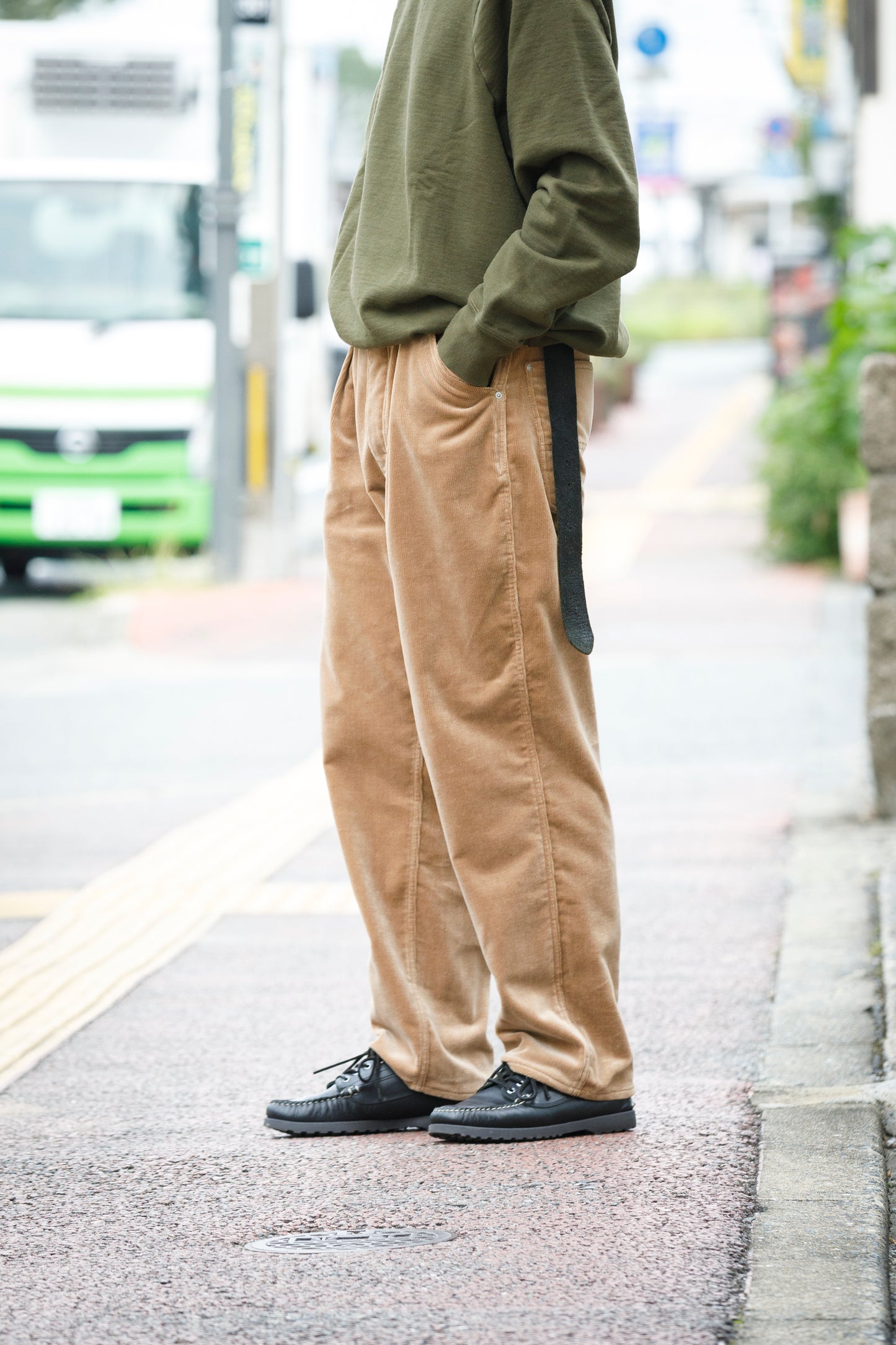 Willow Pants P-035_Beige Corduroy