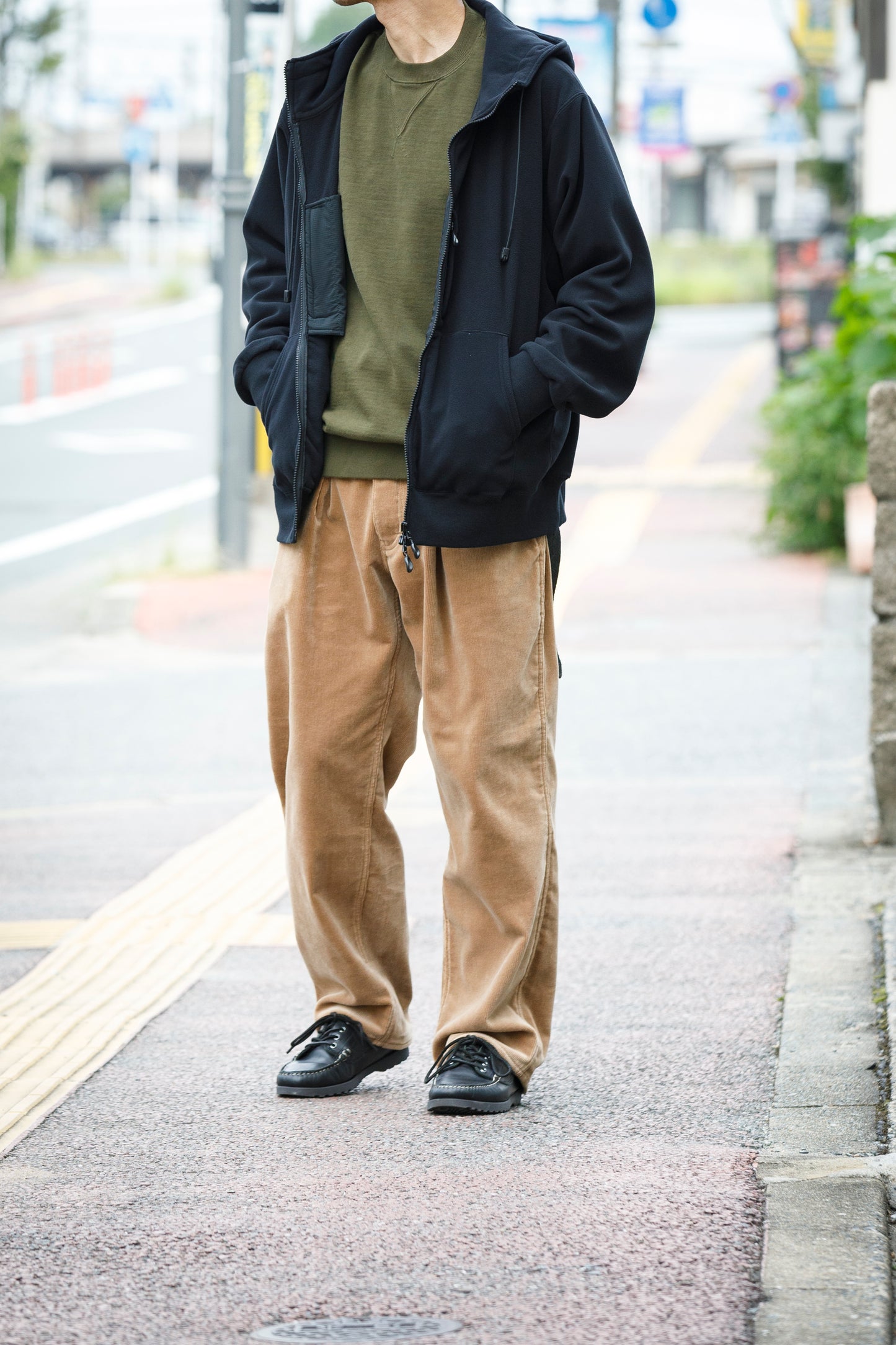 Willow Pants P-035_Beige Corduroy