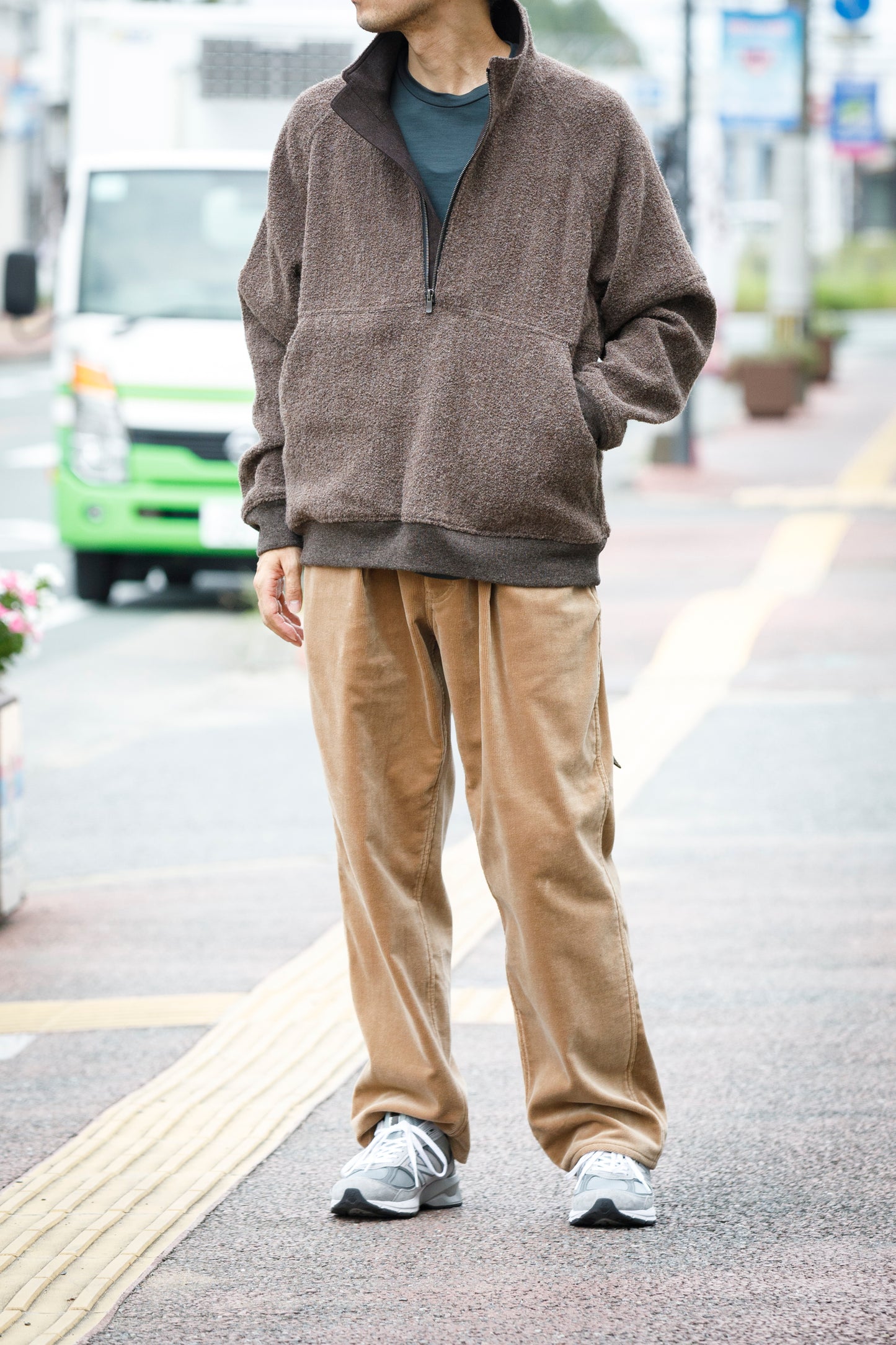 Willow Pants P-035_Beige Corduroy