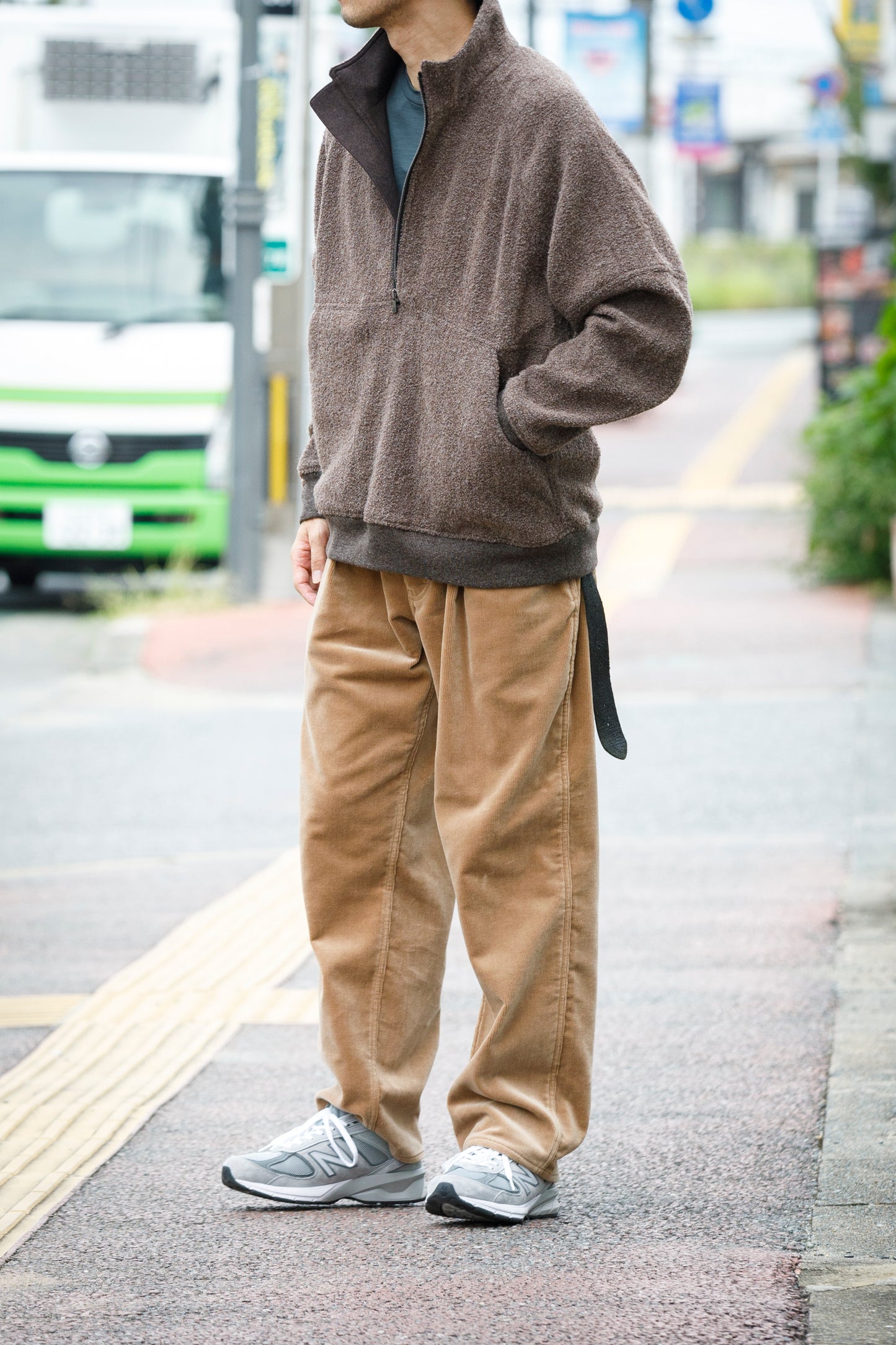 Willow Pants P-035_Beige Corduroy
