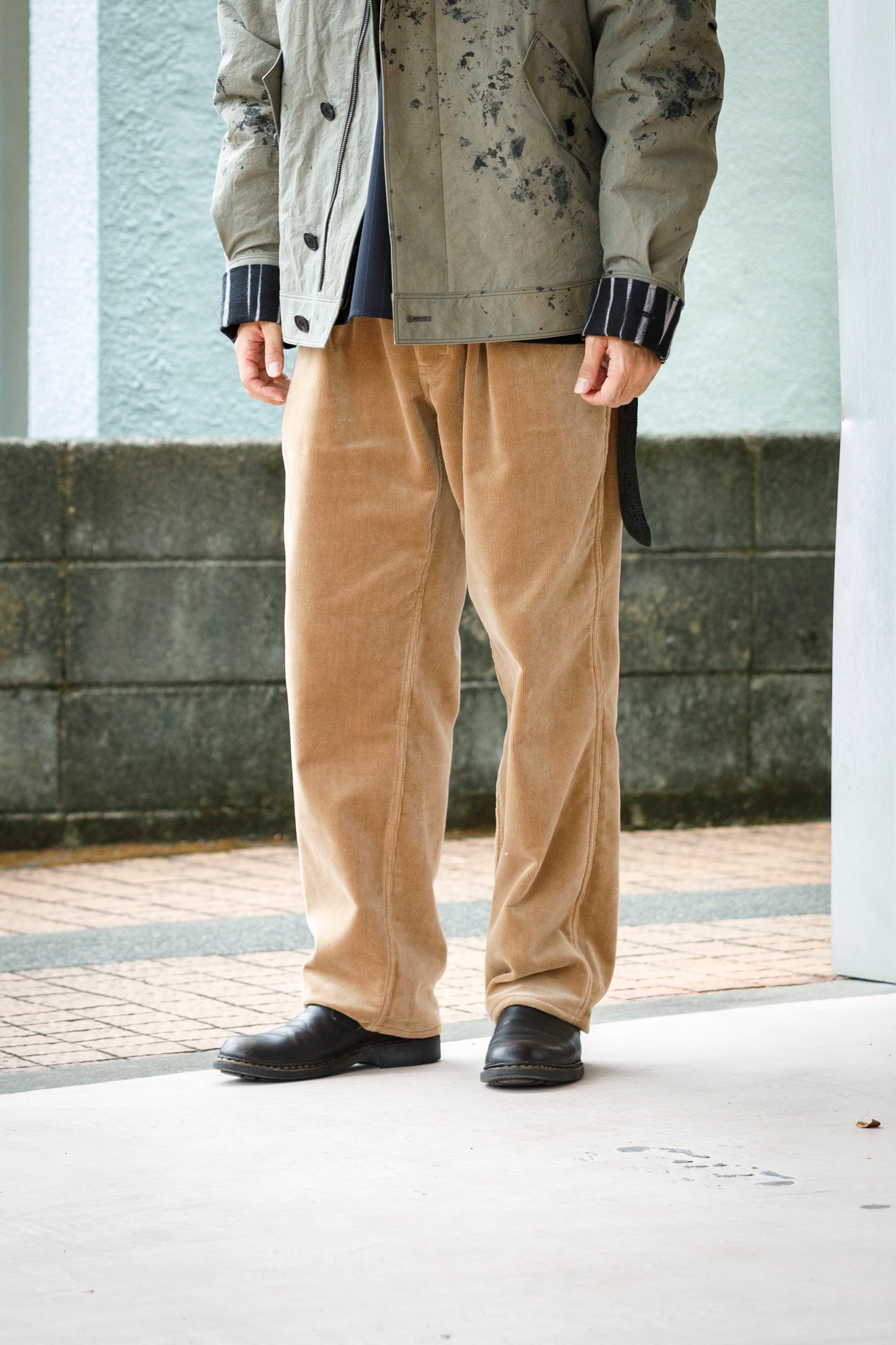 Willow Pants P-035_Beige Corduroy