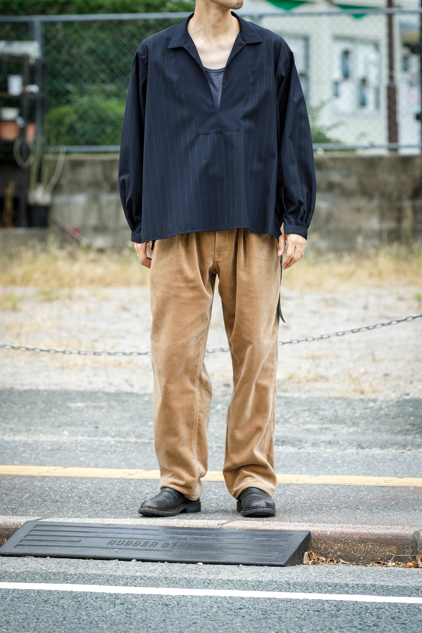 Willow Pants P-035_Beige Corduroy