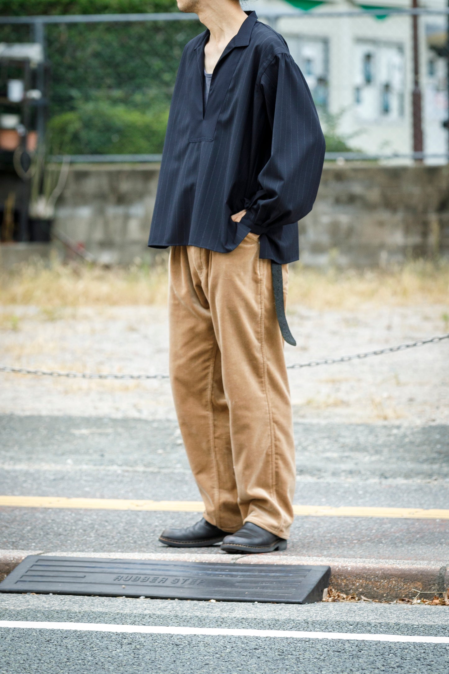 Willow Pants P-035_Beige Corduroy