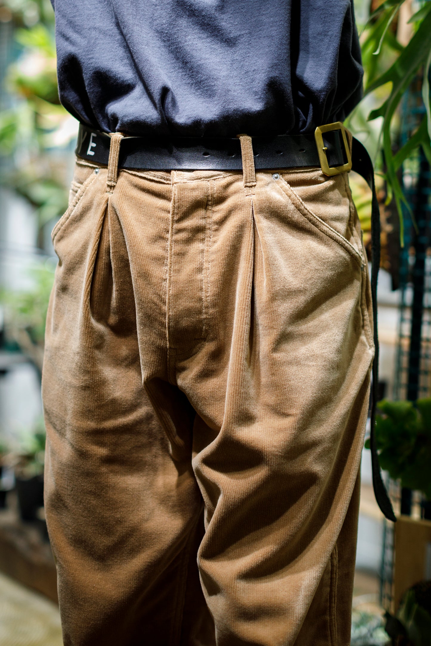 Willow Pants P-035_Beige Corduroy