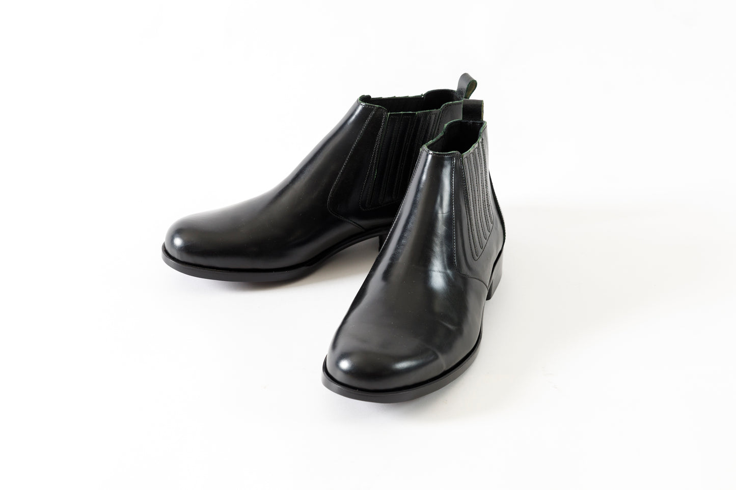 PETROSOLAUM / 81106-PO03 Side gore / Cordvan butt - Green / Black