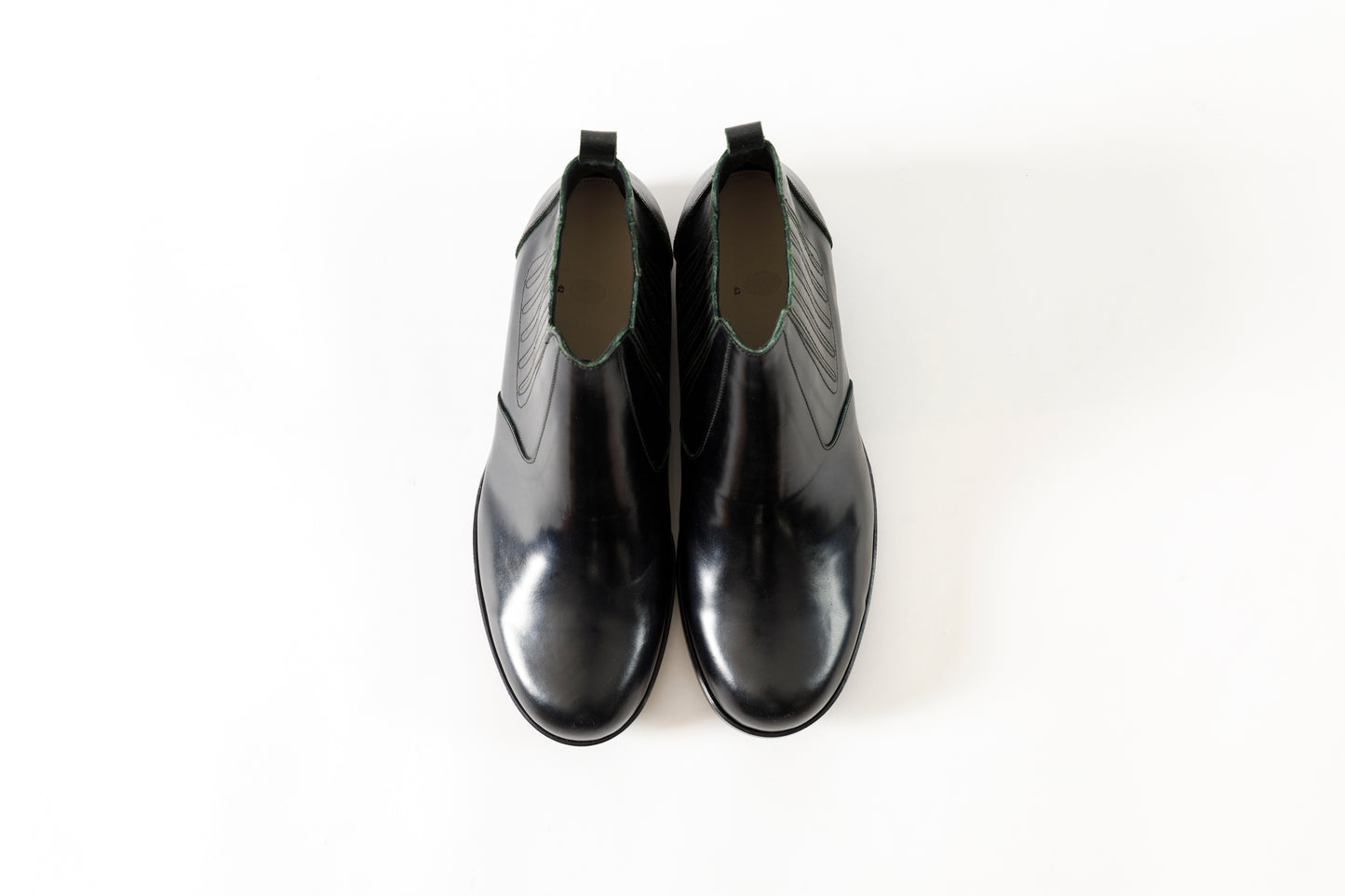 PETROSOLAUM / 81106-PO03 Side gore / Cordvan butt - Green / Black
