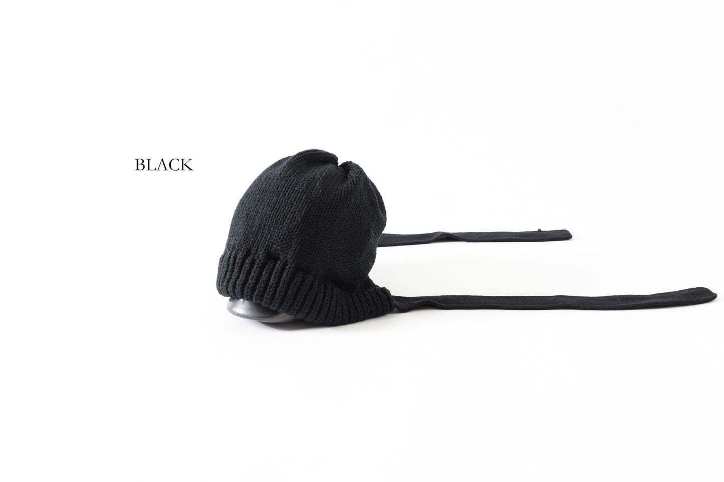 THE FACTORY MADE / BULKY KNIT BONNET - BLACK,CHACOAL GRAY【FM977】