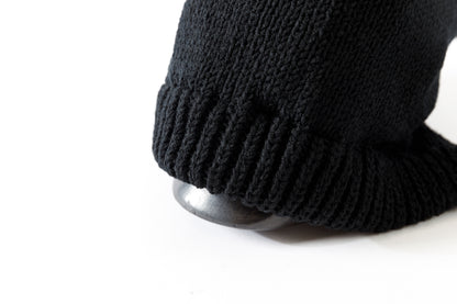THE FACTORY MADE / BULKY KNIT BONNET - BLACK,CHACOAL GRAY【FM977】