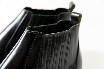 PETROSOLAUM / 81106-PO03 Side gore / Cordvan butt - Green / Black