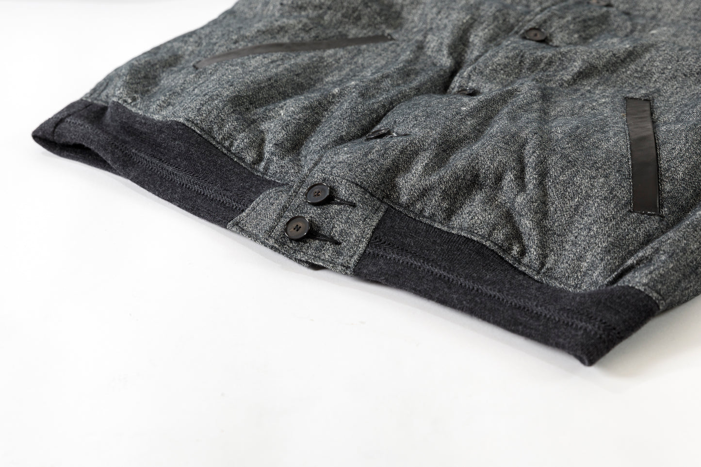 NULABEL / 522-208 DOWN AWARD JACKET - Black