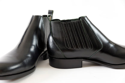 PETROSOLAUM / 81106-PO03 Side gore / Cordvan butt - Green / Black